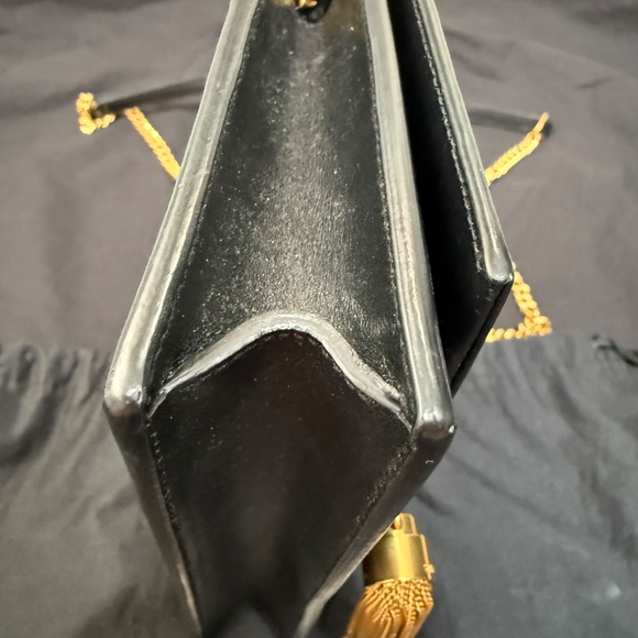 YSL Kate Tassel Wallet on a Chain - Black Calfskin - Picture 5 of 10